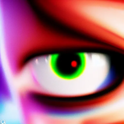 Prompt: close up anime eyes, macro shot, vibrant colors, stunning, cinematic lightning, medium shot, mid-shot, highly detailed, trending on Artstation, Unreal Engine 4k, cinematic wallpaper