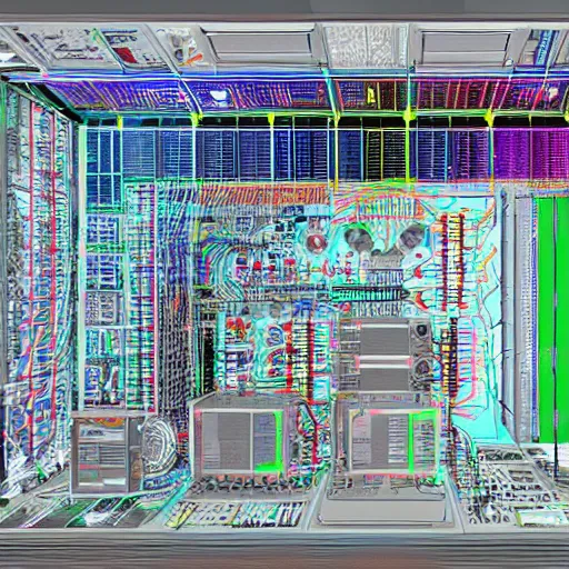 Image similar to highly detailed, 1 0 0 mw datacenter construction schematic, concept art, character art, studio lightning, bright colors, intricate, masterpiece, photorealistic, hyperrealistic, sharp focus, high contrast, artstation hq, deviantart trending, 8 k uhd, unreal engine 5