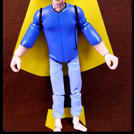 Image similar to isaac newton stop motion vinyl action figure, plastic, toy, butcher billy style