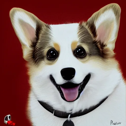 Prompt: photorealistic corgi, digital art, HD, detailed.