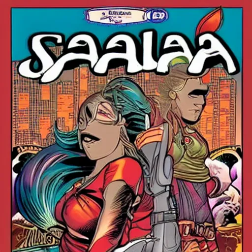 Image similar to Sahara comics logo