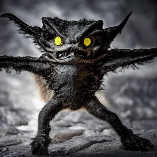 Image similar to national geographic professional photo of haunter, award winning