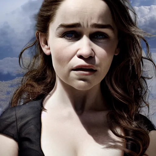 Prompt: Emilia Clarke, photo realistic, dynamic lighting, volumetric lighting