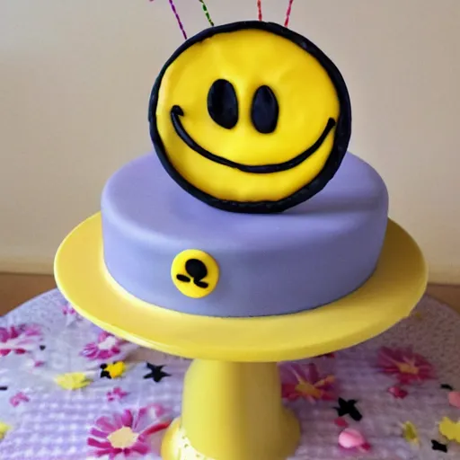 Surprise Lemon Yellow Smiley Face Series Cake Candles Cake Topper Insert  Creative Birthday Party Dessert Table Candle Ornaments - AliExpress