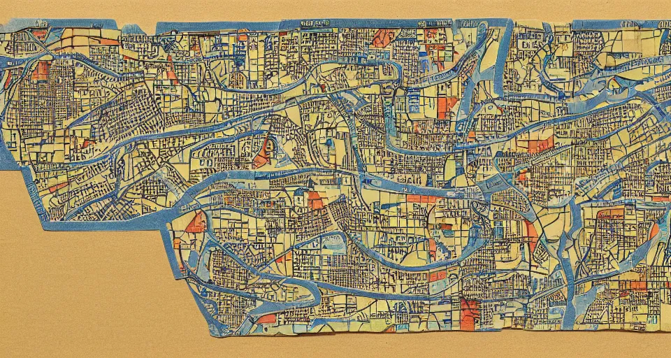 Image similar to 3 d isometric miniature map of an island dashboard with time series charts, pie plots and other modern graphics, with small creatures on it. monografia by diego rivera and egon schiele. hyperdetailed.