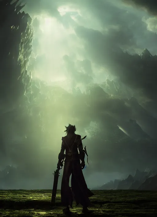 Prompt: a movie still from final fantasy xiv live action, thancred, evocative, mystical night, backlit, rim light, sharp focus, very very very very detailed, award winning, masterpiece digital painting by greg rutkowski, alex grey, marc adamus, beautiful dramatic lighting, artstation, 4 k wallpaper, style by peter deligdisch, peterdraws