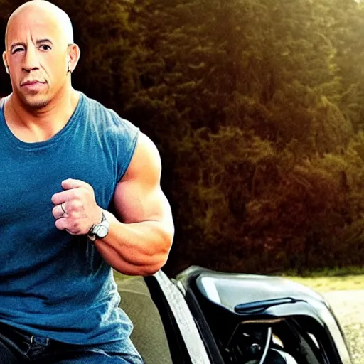 Image similar to vin diesel but without family