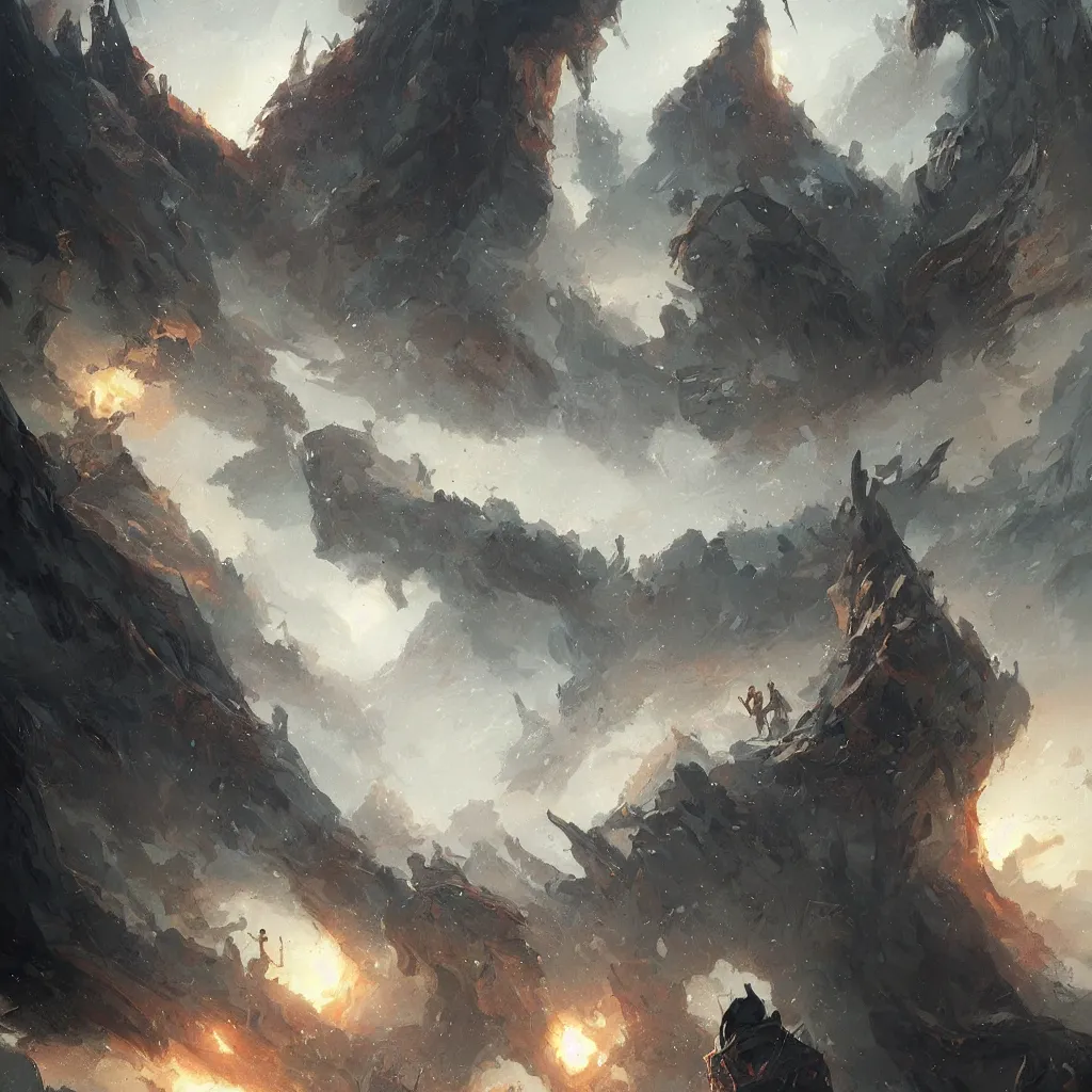 Image similar to overdetailed art, by greg rutkowski