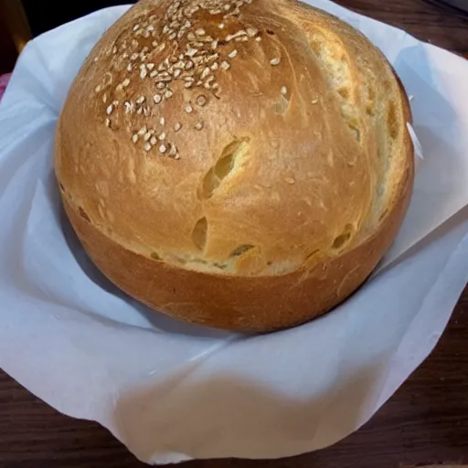 Prompt: i want a bread bowl