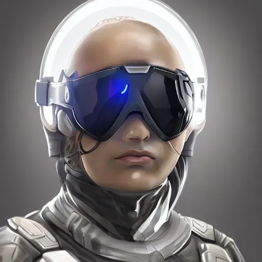 Prompt: nano soldier helmet goggles future vision concept art high detail trending on artstation