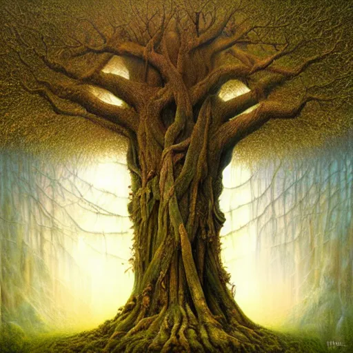 The Oracle Of Trees, By Tomasz Alen Kopera, Masterpiece 