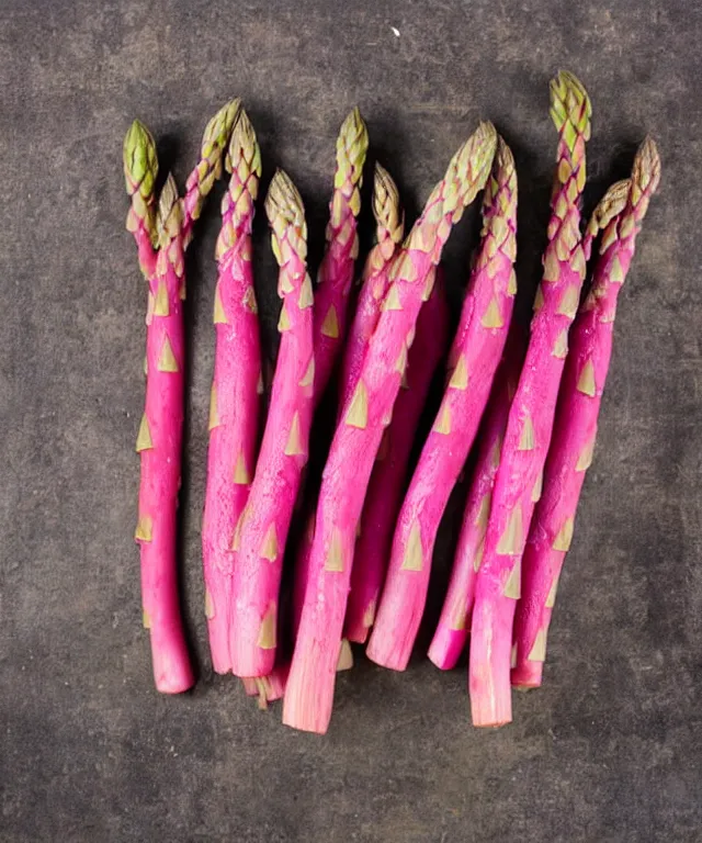 Image similar to pink asparagus
