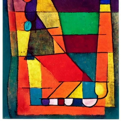 Prompt: Abram Petrovich Gannibal in the style of paul klee 8k