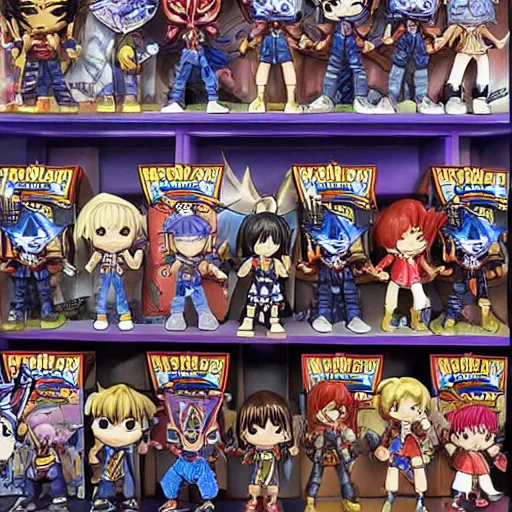 Image similar to yu - gi - oh, funko pop