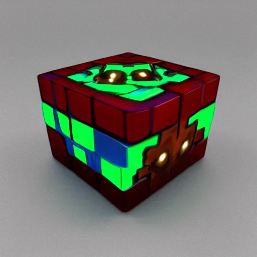 Image similar to alien cube