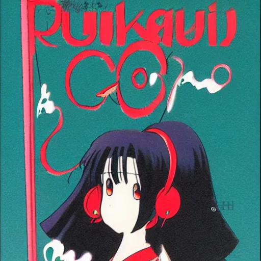 Image similar to a manga cover of a girl by rumiko takahashi