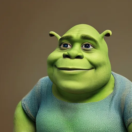 Image similar to beautiful photography of newborn shrek, pastel colors, hyper realistic, 8 0 mm, studio lighting