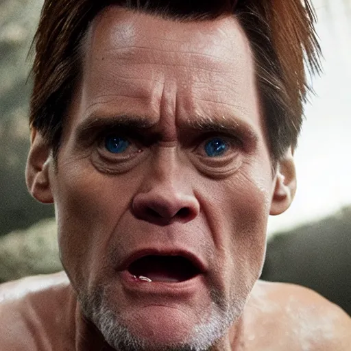 Prompt: Jim Carrey in Elden Ring