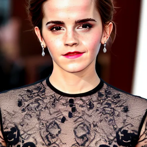 Image similar to emma watson looks like a pickle!!!!!, highly detailed, cinematic, extremely high quality, hd, 4 k, 8 k, professional photographer, 4 0 mp, lifelike, top - rated, award winning, realistic, detailed lighting, detailed shadows, sharp, no blur, edited, corrected, trending