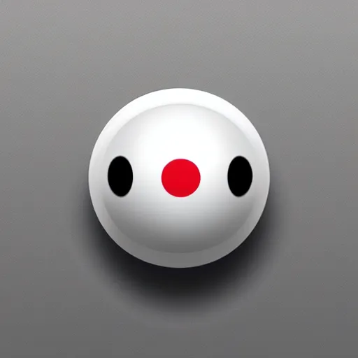 Prompt: realistic pokeball in gray background