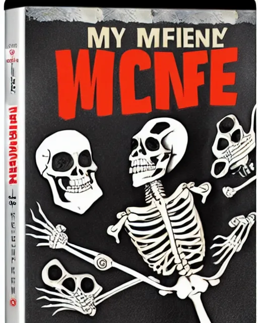 Prompt: 'my wife is a skeleton 2: no bones about it' blu-ray DVD case still sealed in box, ebay listing