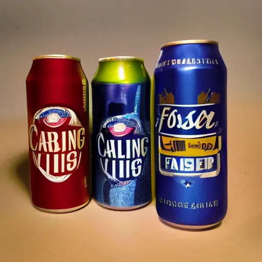 Prompt: fosters and carling mashup