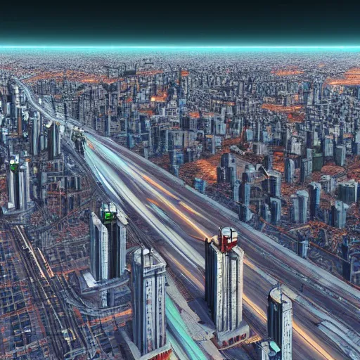 Image similar to soviet megacity, awe - inspiring, dramatic, cinematic, wow, 4 k