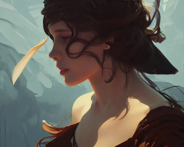 Image similar to photography of robert motherwell, deep focus, d & d, fantasy, intricate, elegant, highly detailed, digital painting, artstation, concept art, matte, sharp focus, illustration, hearthstone, art by artgerm and greg rutkowski and alphonse mucha