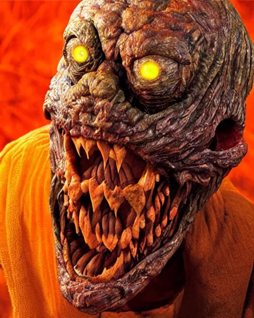 Prompt: the monster pumpkinhead from the movie pumpkinhead, horror, 8 k