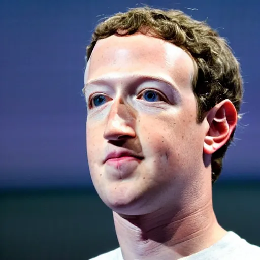 Prompt: Mark Zuckerberg as human