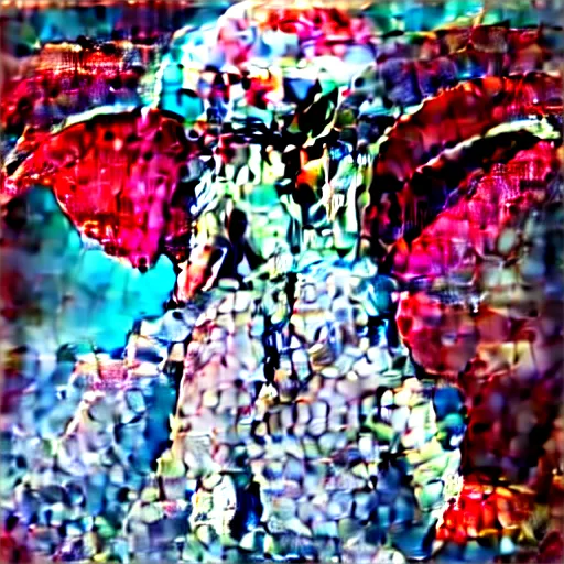 Image similar to cyber dragon angel pimp