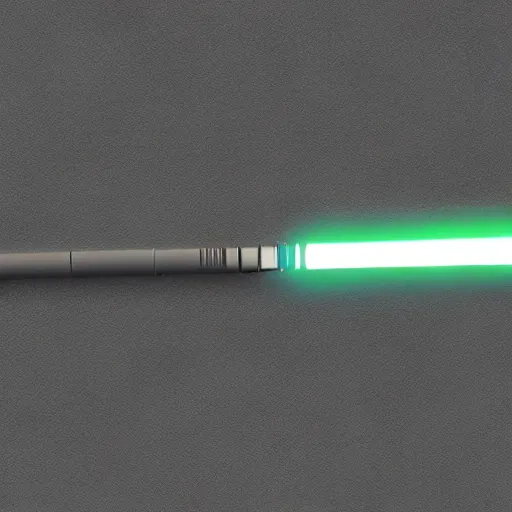 Image similar to photorealistic lightsaber, 8 k hd, good lighting