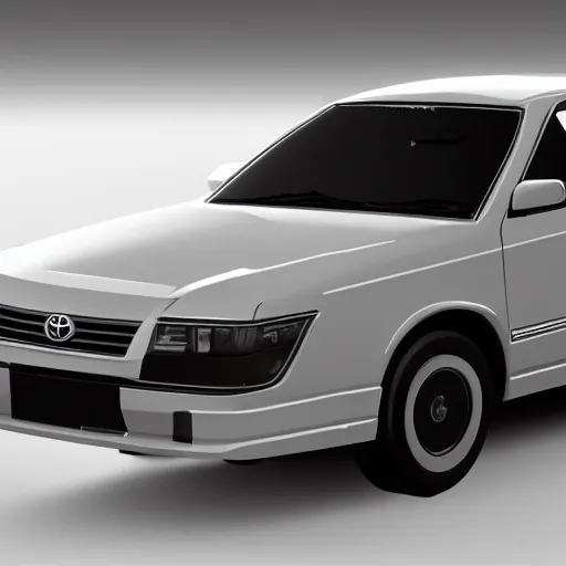 Prompt: Toyota cresta, high detail, render, volumetric, 8k, unreal engine, in focus, symmetrical, ultra quality lighting