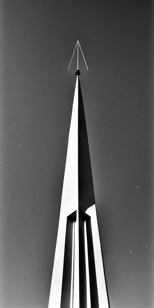 Prompt: geometric the tower tarot card by karl gerstner, minimal, black and white monochrome, bordered, centered, in frame, 8 k scan