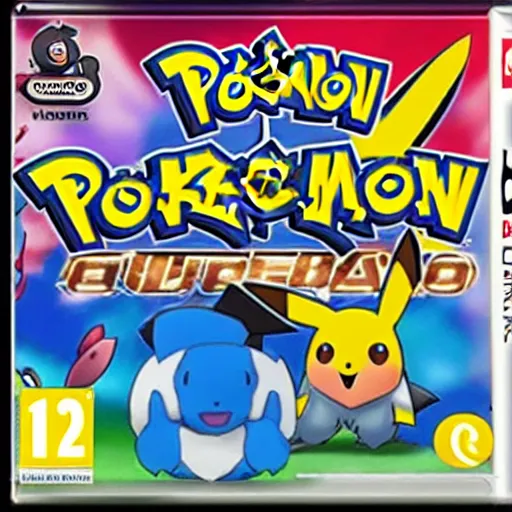 Image similar to a gba cover for a new pokemon game