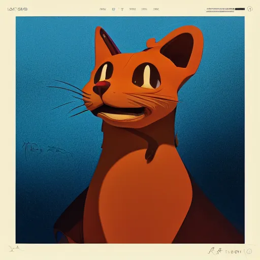 Image similar to face icon stylized minimalist catdog, loftis, cory behance hd by jesper ejsing, by rhads, makoto shinkai and lois van baarle, ilya kuvshinov, rossdraws global illumination