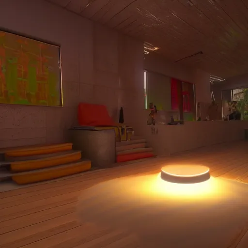 Image similar to govee lighting, colourful, 8 k, unreal engine,