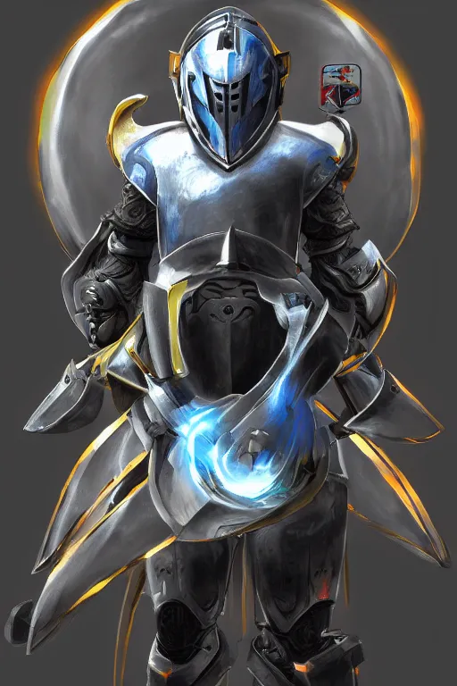 Image similar to helmet armor guardian destiny in witch queen illumination ray tracing hdr fanart arstation by sung choi robot ninja mask and eric pfeiffer and gabriel garza and casper konefal