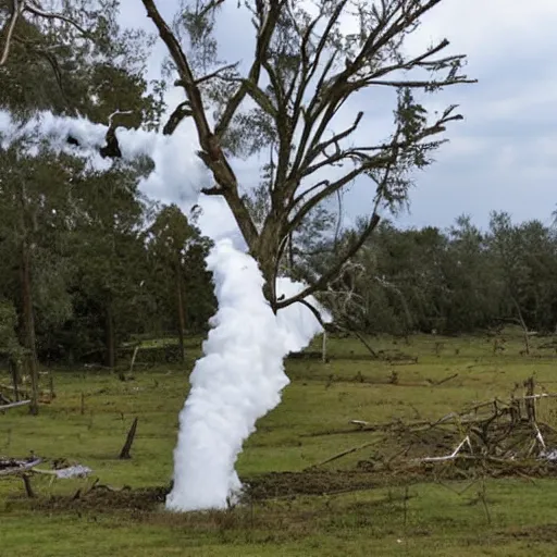 Prompt: A tornado