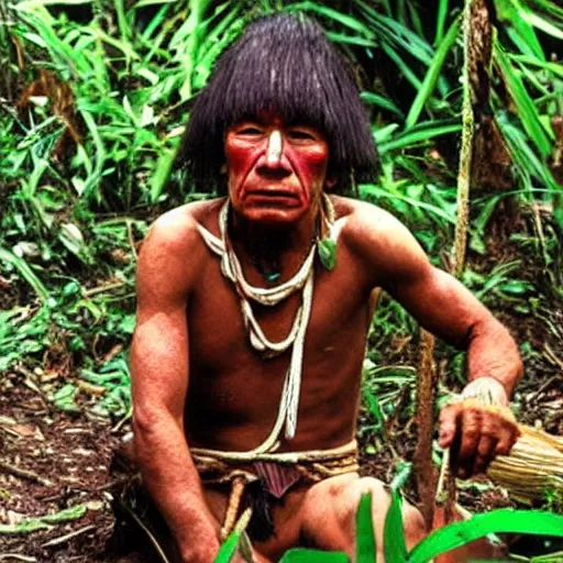 Image similar to photo of a yanomami indigenous