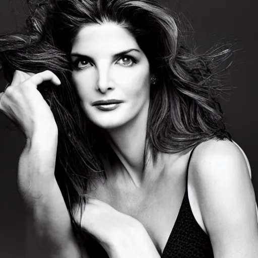 Prompt: stephanie seymour portrait photography