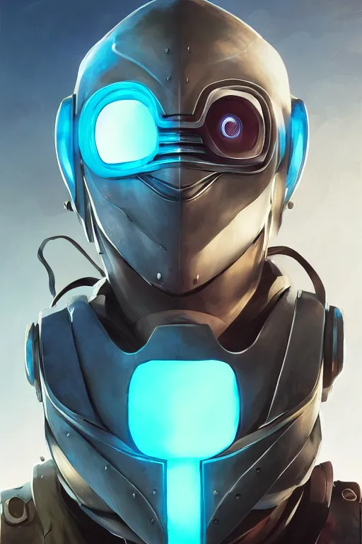 Image similar to epic mask helmet robot ninja portrait stylized as fornite style game design fanart by concept artist gervasio canda, behance hd by jesper ejsing, by rhads, makoto shinkai and lois van baarle, ilya kuvshinov, rossdraws global illumination radiating a glowing aura global illumination ray tracing hdr render in unreal engine 5