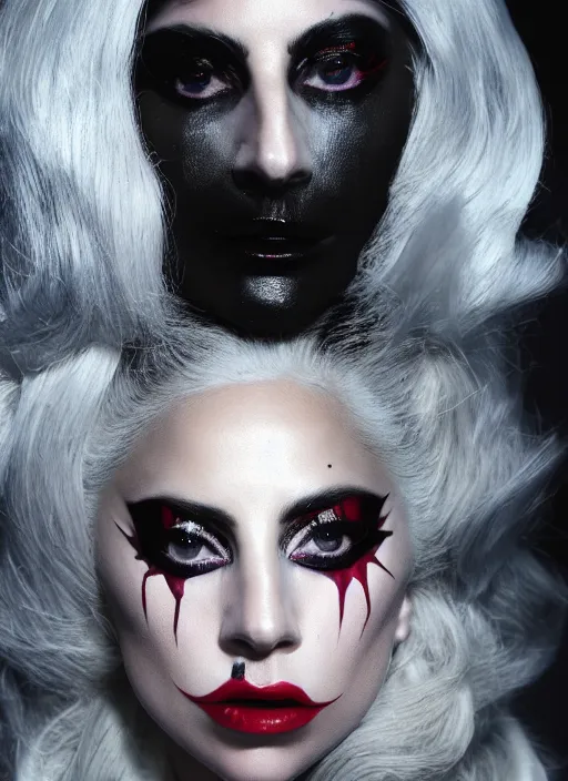 Image similar to lady gaga by nick knight, born this way, born this way album, red weapon 8 k s 3 5, cooke anamorphic / i lenses, highly detailed, cinematic lighting