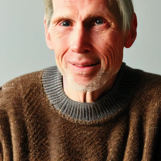 Image similar to A photograph of middle-aged Jerma985 in his fifties who looks like Jerma985 with greying brown hair and wearing a sweater in the 2010s, Jerma985, looks like Jerma985, taken in the late 2010s, taken on a 2010s Camera, realistic, hyperrealistic, very realistic, highly detailed, very detailed, extremely detailed, detailed, digital art, trending on artstation, headshot and bodyshot