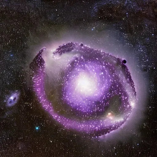 Image similar to Milkway galaxy in the shape of an octopus