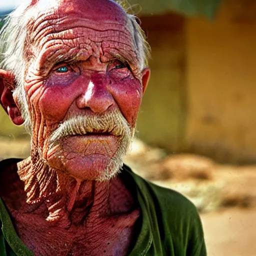 Image similar to photo of an afrikaans oom by steve mccurry