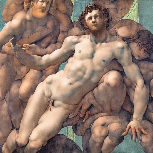 Prompt: artwork by Michelangelo