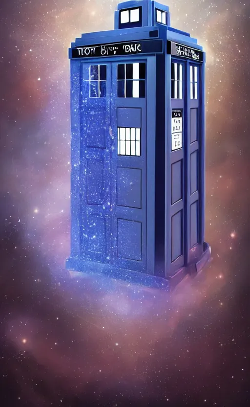 Prompt: a portrait of a tardis, in space, dynamic lighting, photorealistic fantasy concept art, trending on art station, stunning visuals, creative, cinematic, ultra detailed