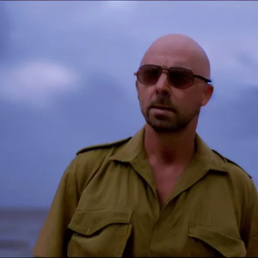 Image similar to steve burns as captain benjamin in apocalypse now, 8k resolution, full HD, cinematic lighting, award winning, anatomically correct