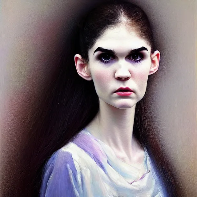 Prompt: https://media.discordapp.net/attachments/1005505629126918246/1005797921066860595/stunning_serene_portrait_of_Grimes_by_Mark_Arian_oil_on_canvas_masterpiece_realism_piercing_gaze_autumn_bokeh_-H_640_-W_640_-C_19.5_-n_4_-i_-s_150_-S_2481341365_ts-1659871306_idx-1.png?width=577&height=577